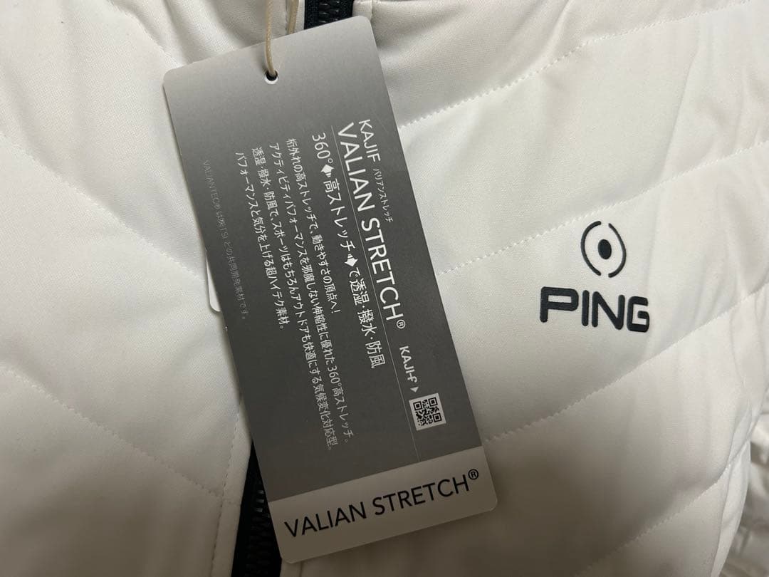 美品 新品 PING ピン NEWストレッチ2WAY ブルゾン アウター3L