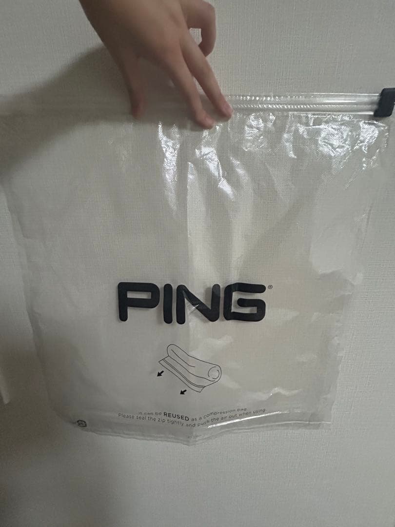美品 新品 PING ピン NEWストレッチ2WAY ブルゾン アウター3L