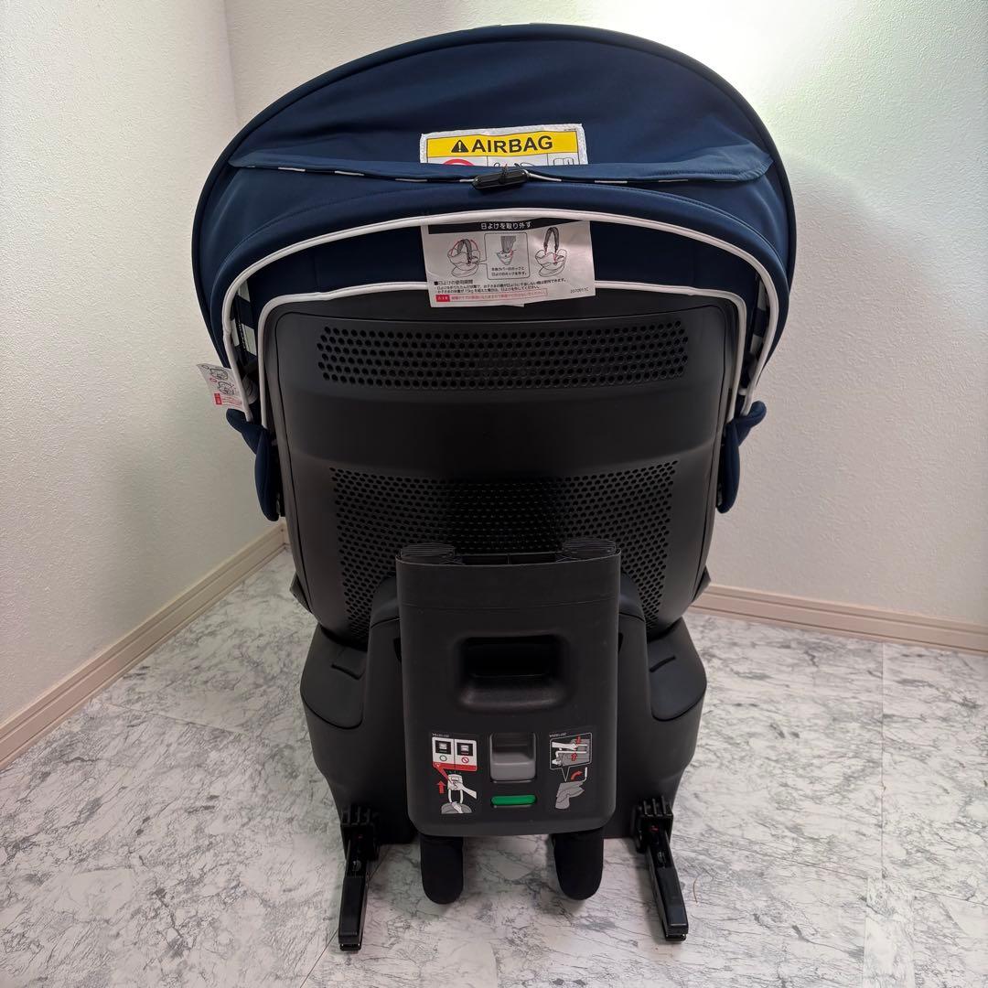 美品 エールべべ クルット4i oui2チャイルドシート isofix 2018