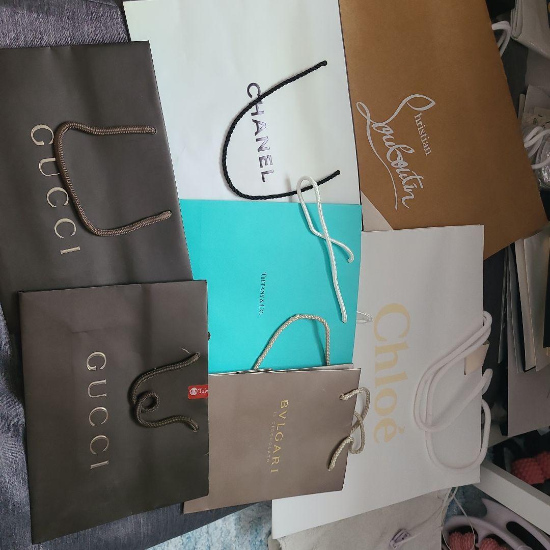 ハイブランド 紙袋詰め合わせ - メルカリ