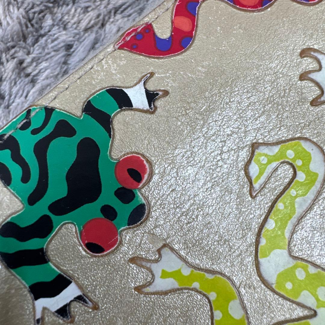 希少 Vivienne Westwood FROGS 長財布 ラウンドファスナー