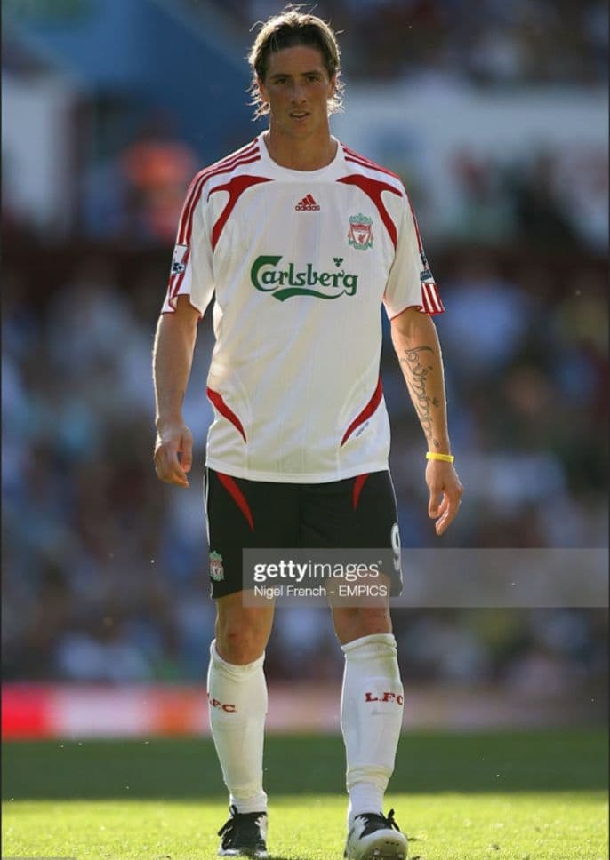 ☆シャビアロンソ＃14☆リバプール2007-2008アウェイXLサイズ - メルカリ