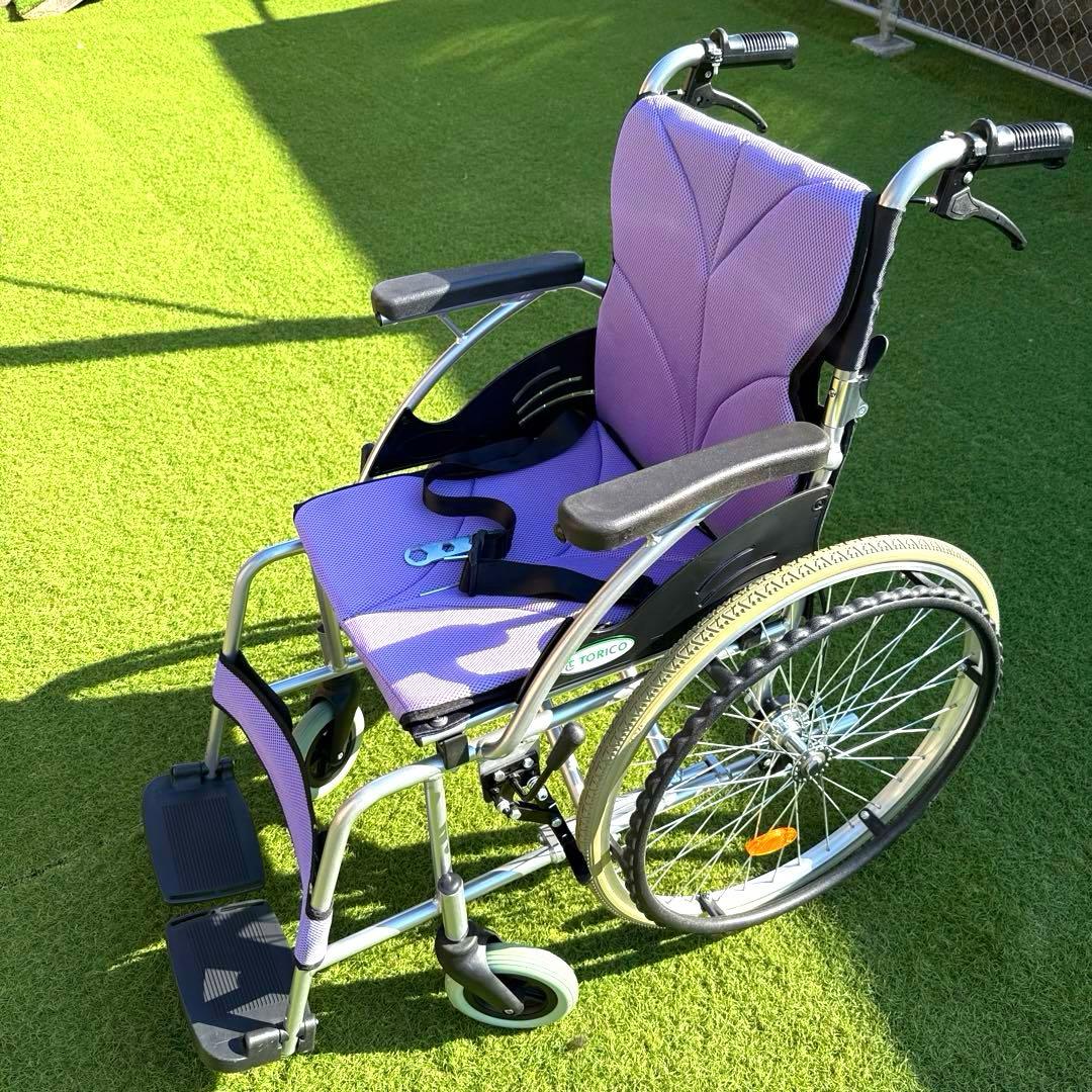 ☆極美品☆ TORICO アルミ製　車椅子　「よかセレクト　自走式」