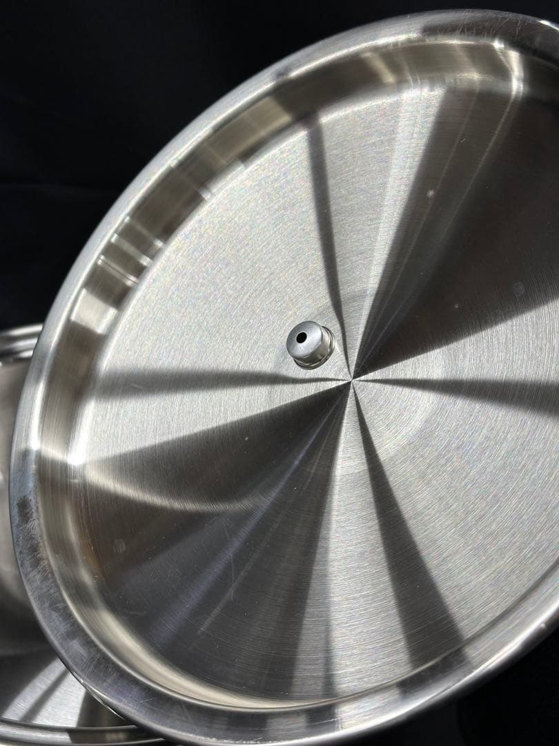 保管品】Cook Best T304 7-Ply 蒸し器 両手鍋 26cm