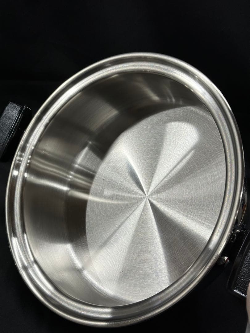 保管品】Cook Best T304 7-Ply 蒸し器 両手鍋 26cm