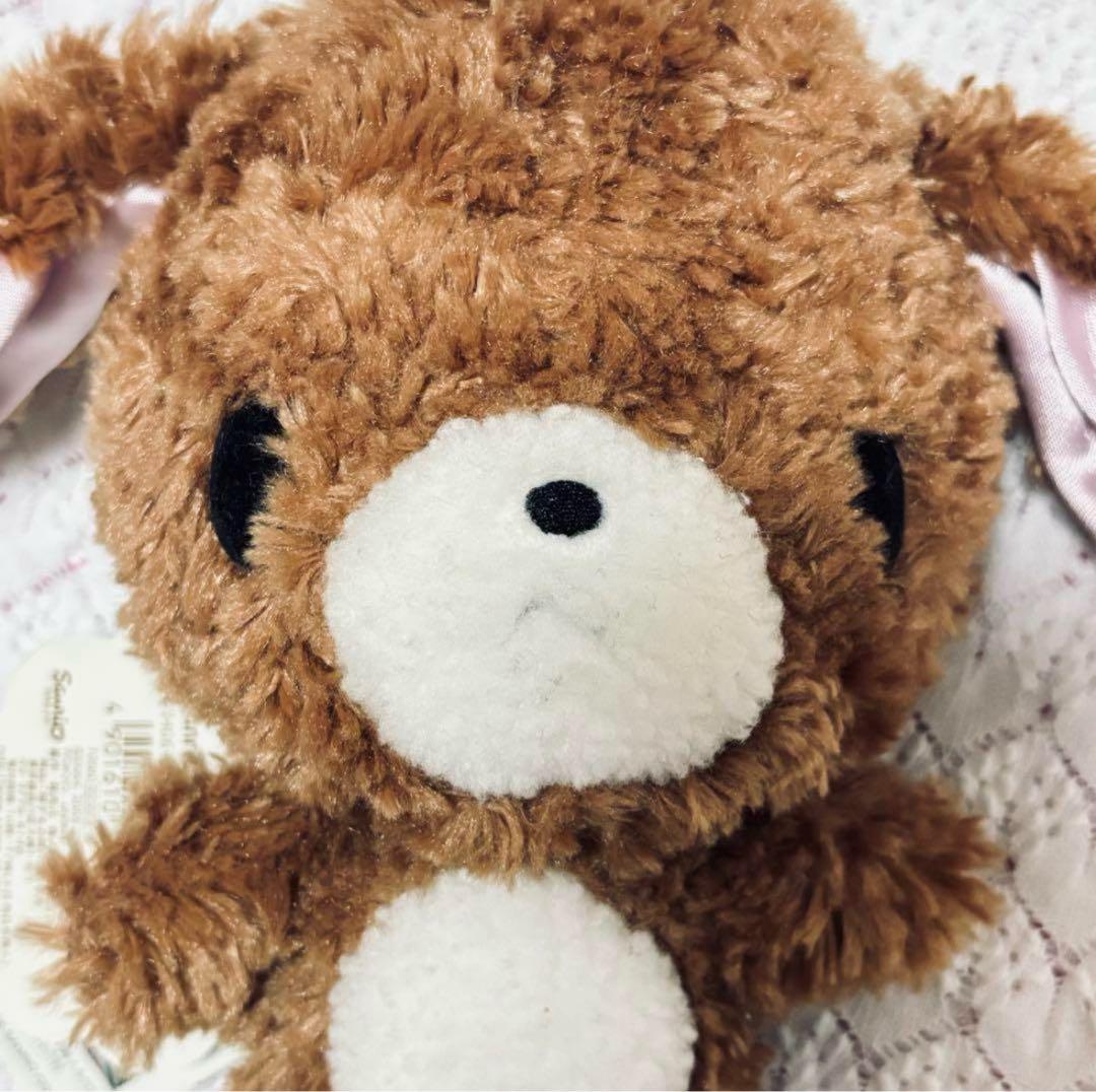 サンリオ　シュガーバニーズ ぬいぐるみ　しろうさ　くろうさ