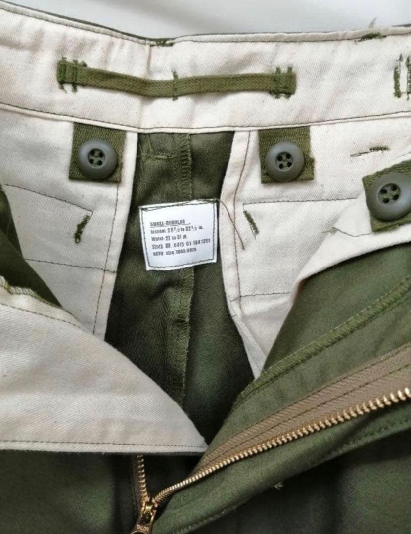 M65 フィールドパンツ　YMCL 米軍 ミリタリー　カーゴパンツ　RRL