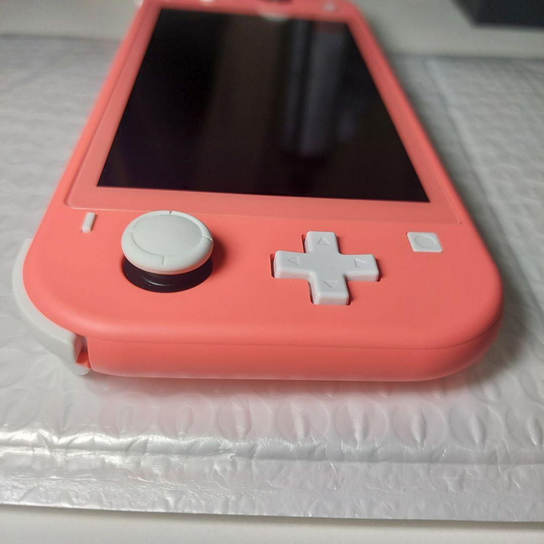 NintendoSwitch Lite本体 コーラルピンク 充電器付き