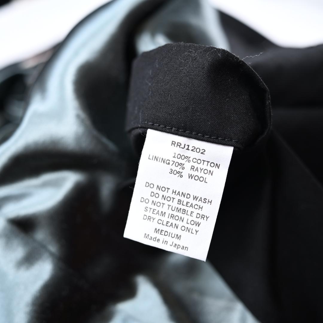 Riprap リップラップ定81400円ビンテージコットンコート黒RRJ1202