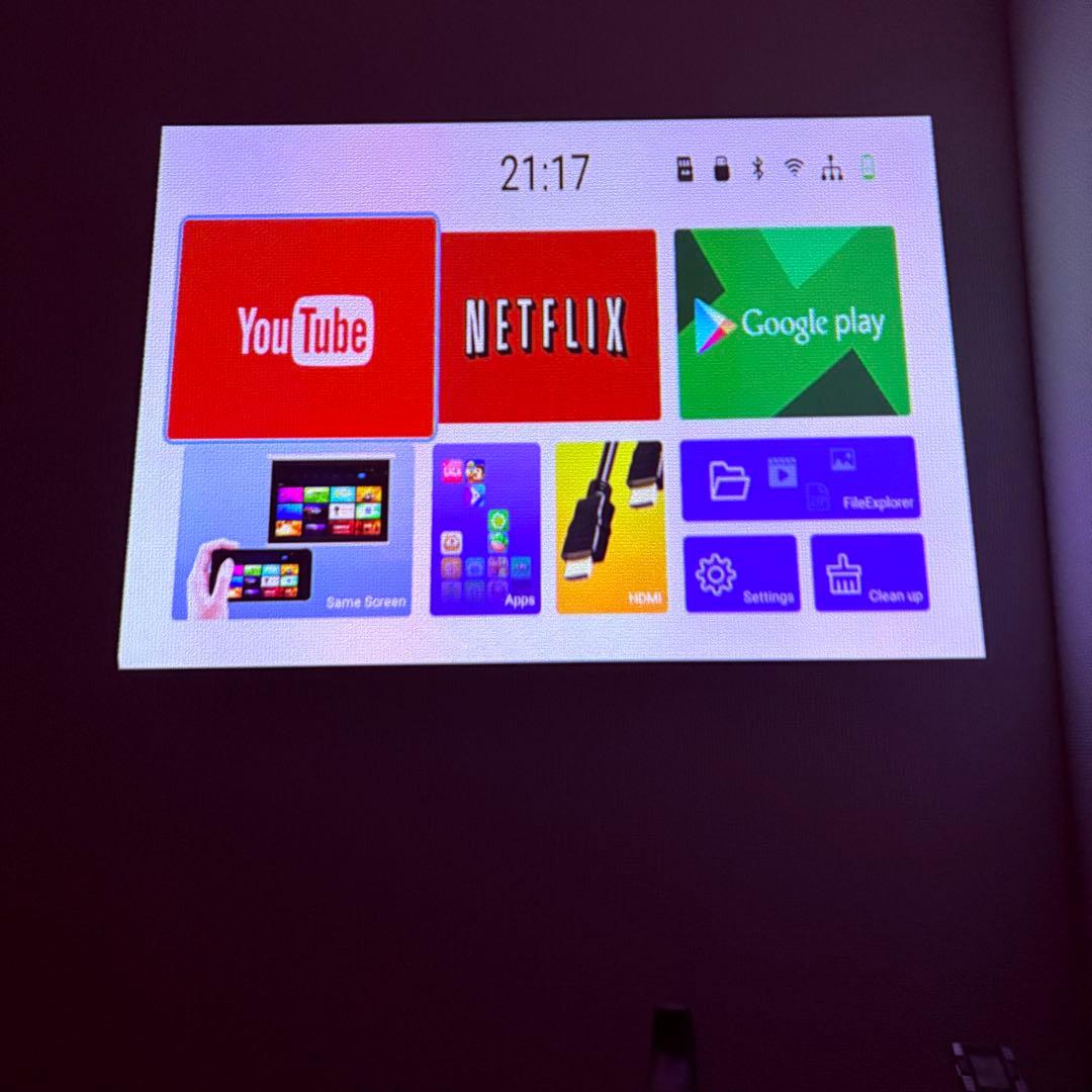 カベーニ T89 超小型プロジェクター コンパクト 高画質 モバイル対応