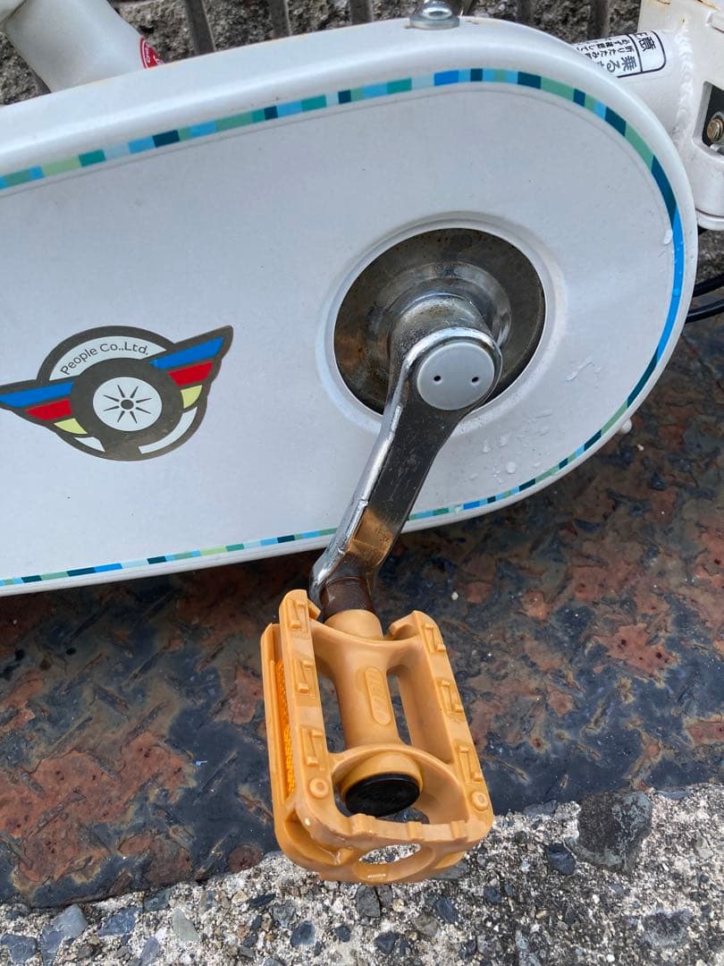 ピープル　かじとり　自転車　補助輪付き