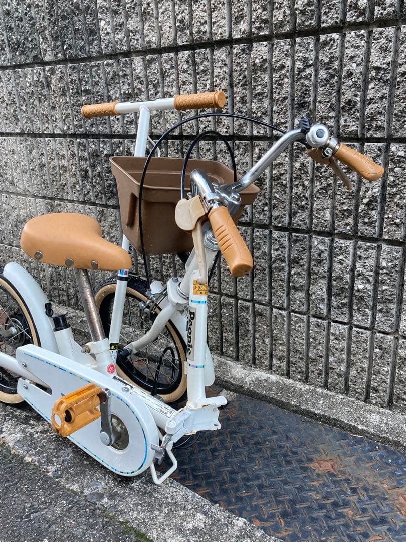 ピープル　かじとり　自転車　補助輪付き