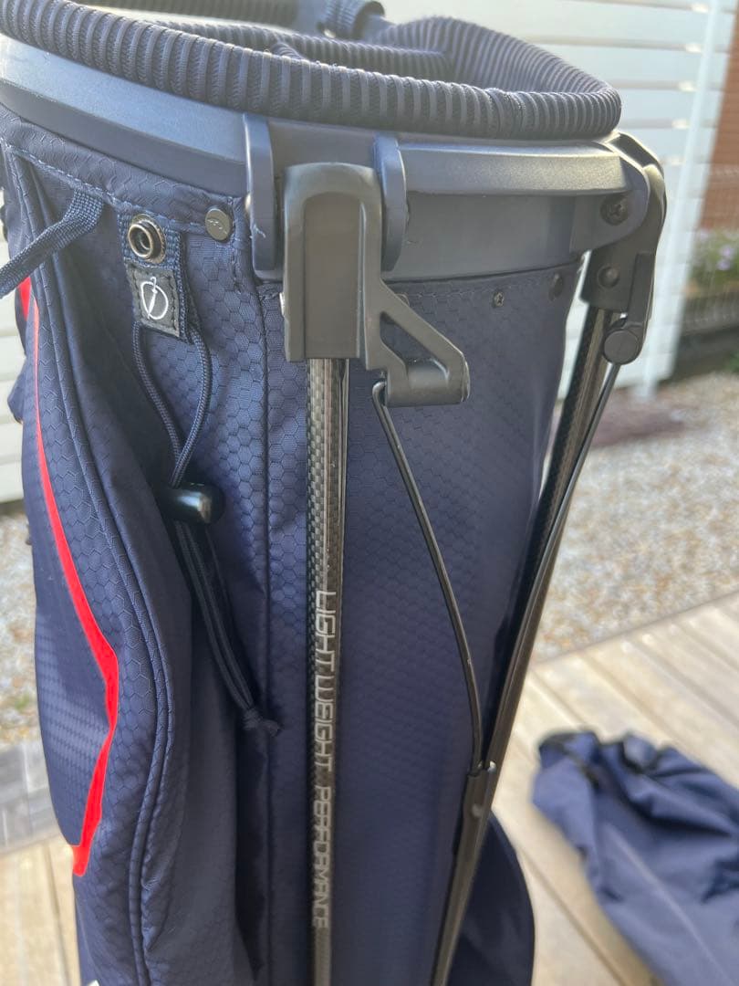 サンマウンテン　スタンドバッグ　ネイビー