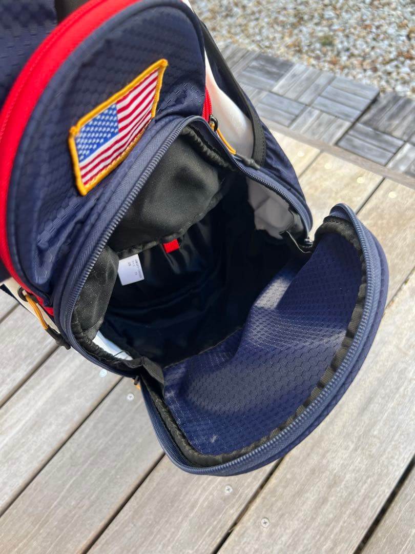 サンマウンテン　スタンドバッグ　ネイビー