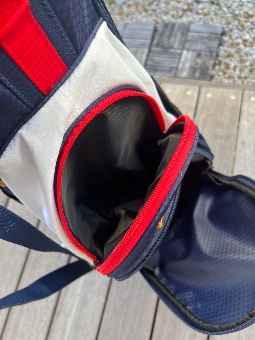 サンマウンテン　スタンドバッグ　ネイビー