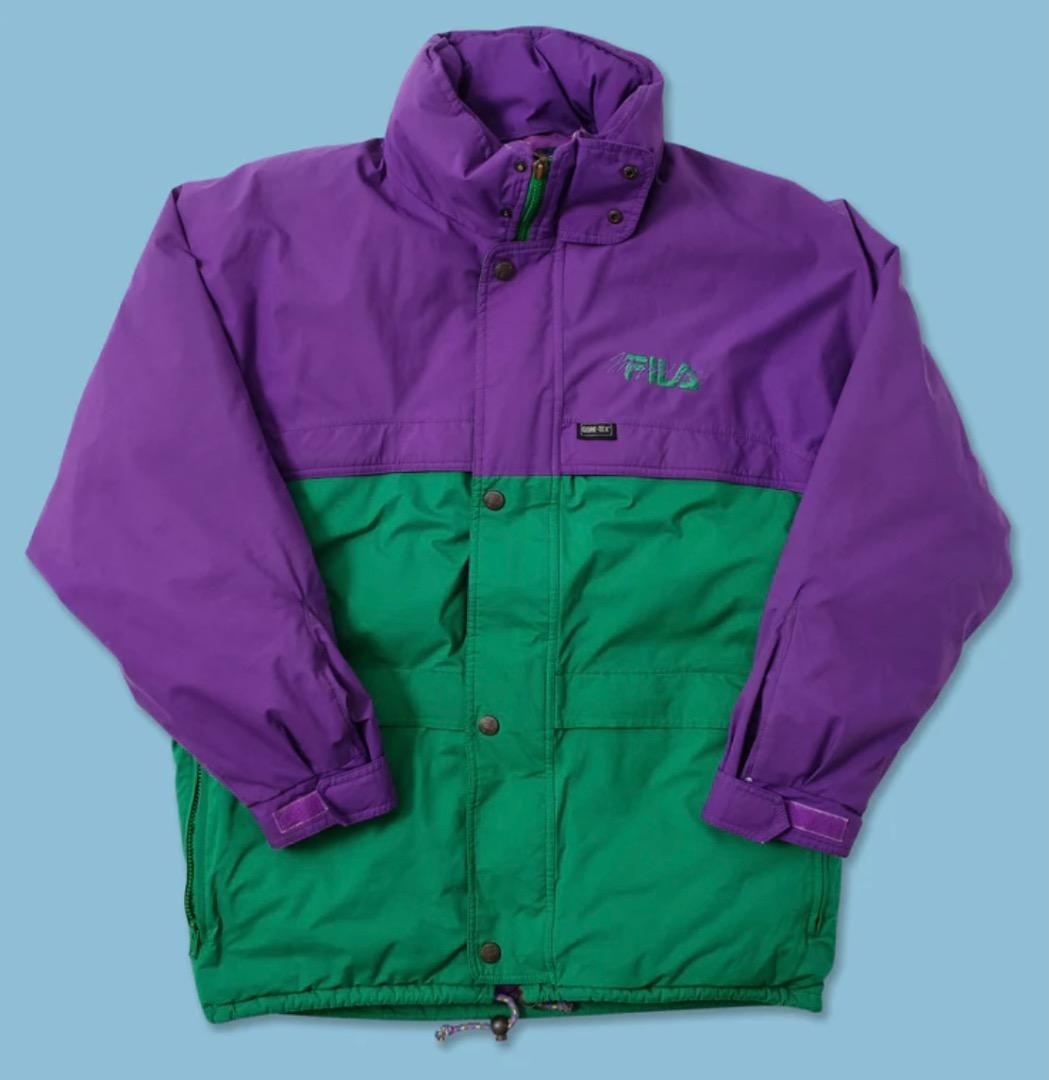 最終値下げ 90s FILA magic line Gore Tex ジャケット - メルカリ