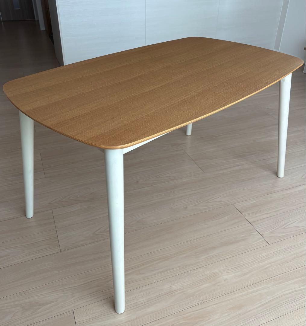 ナチュラルウッド 長方形ダイニングテーブル