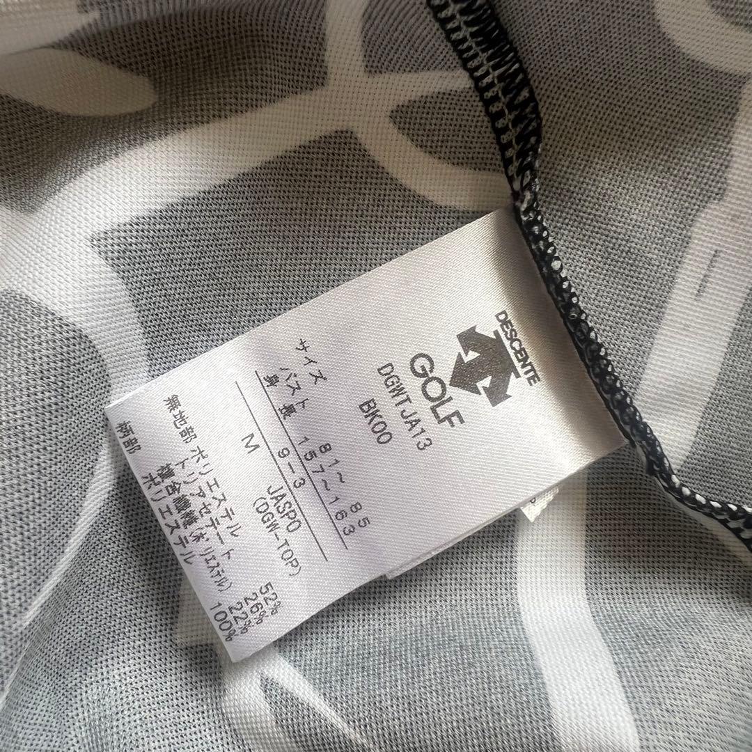 DESCENTE GOLF デサントゴルフ　万美　セットアップ　総柄　レディース