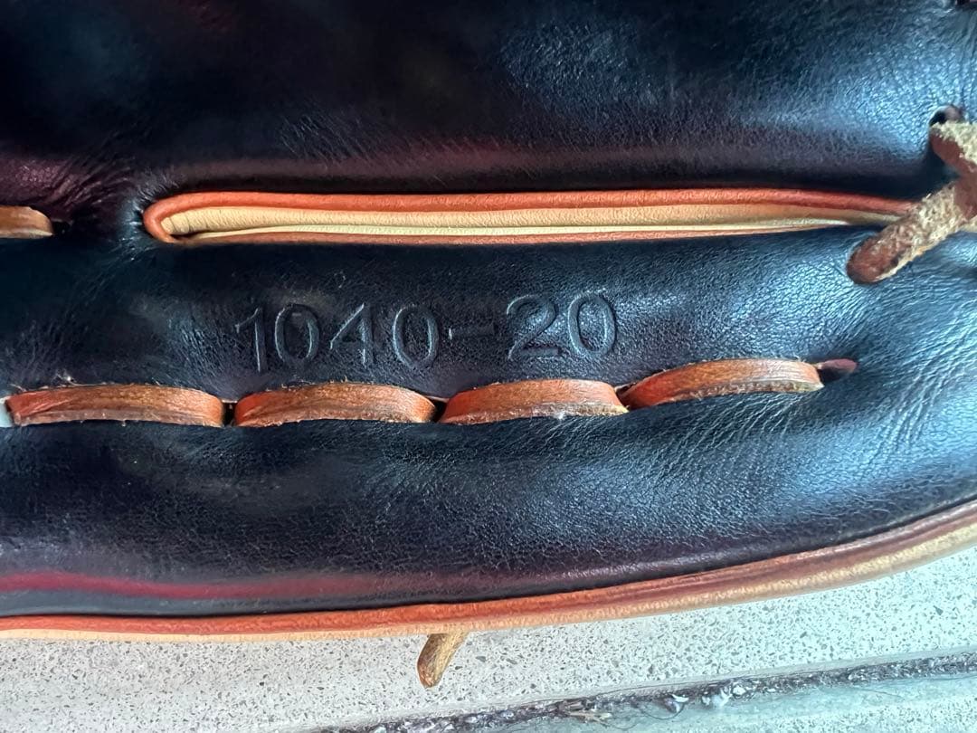 実使用 支給品 久保田スラッガー グラブ グローブ 硬式 外野 1040