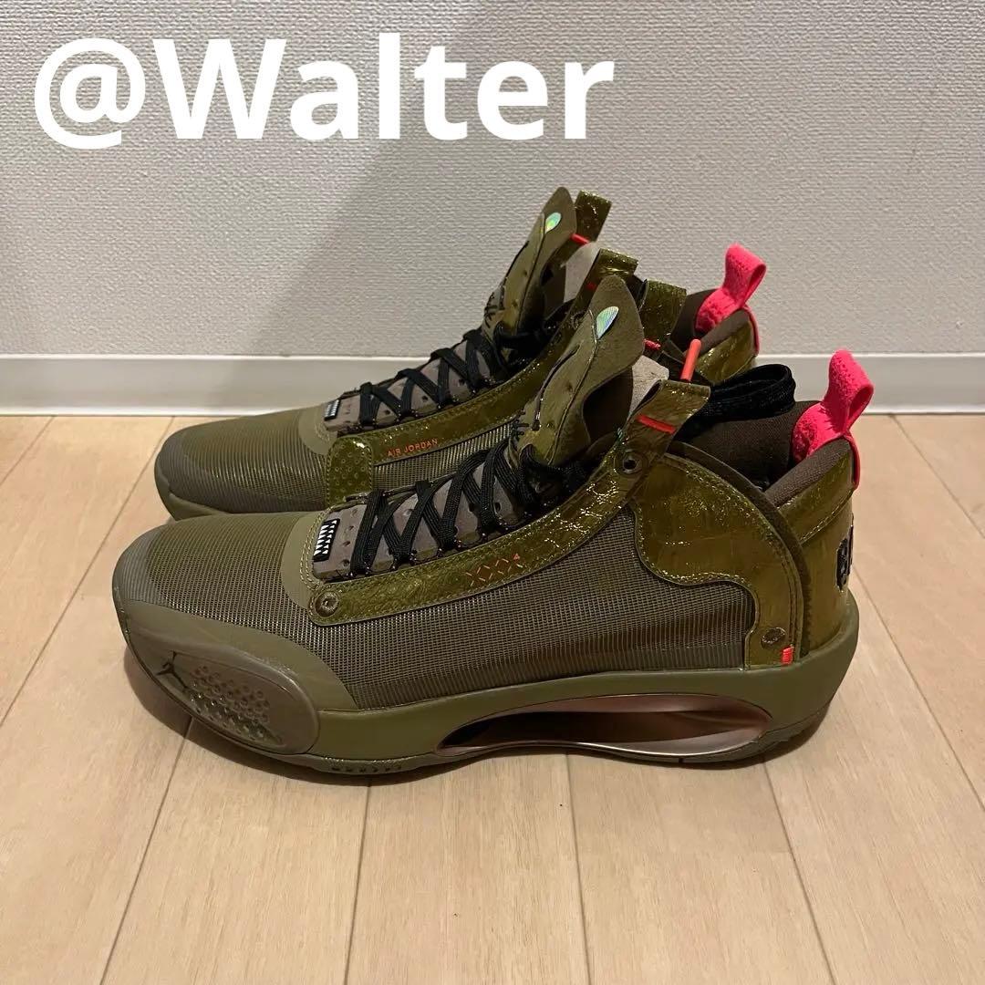 【海外限定】air jordan 34 bayou boys 鑑定済み