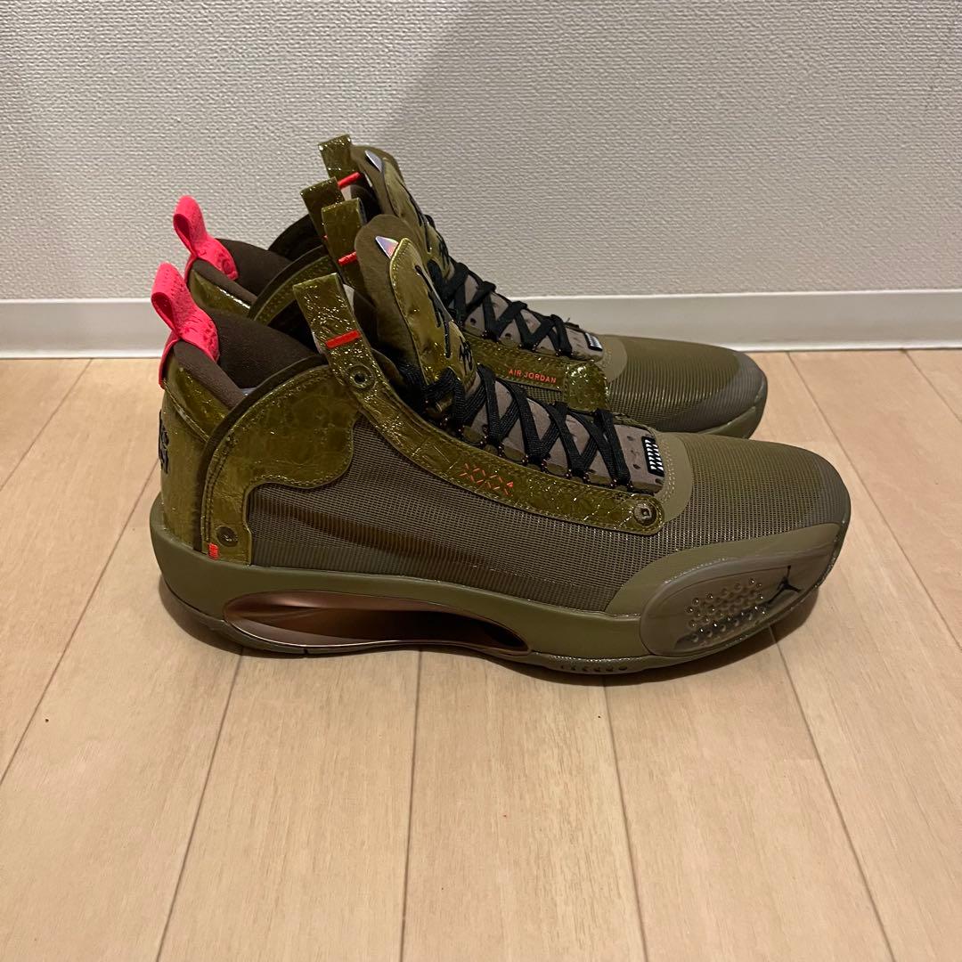【海外限定】air jordan 34 bayou boys 鑑定済み