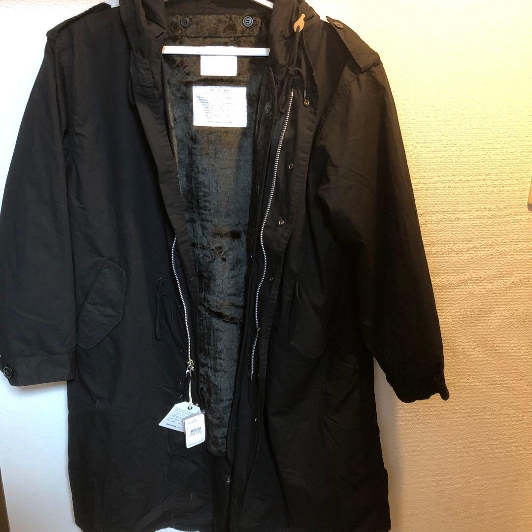 ◆新品タグ付き◆HOUSTON モッズコート ブラック　踊る大捜査線　青島コート