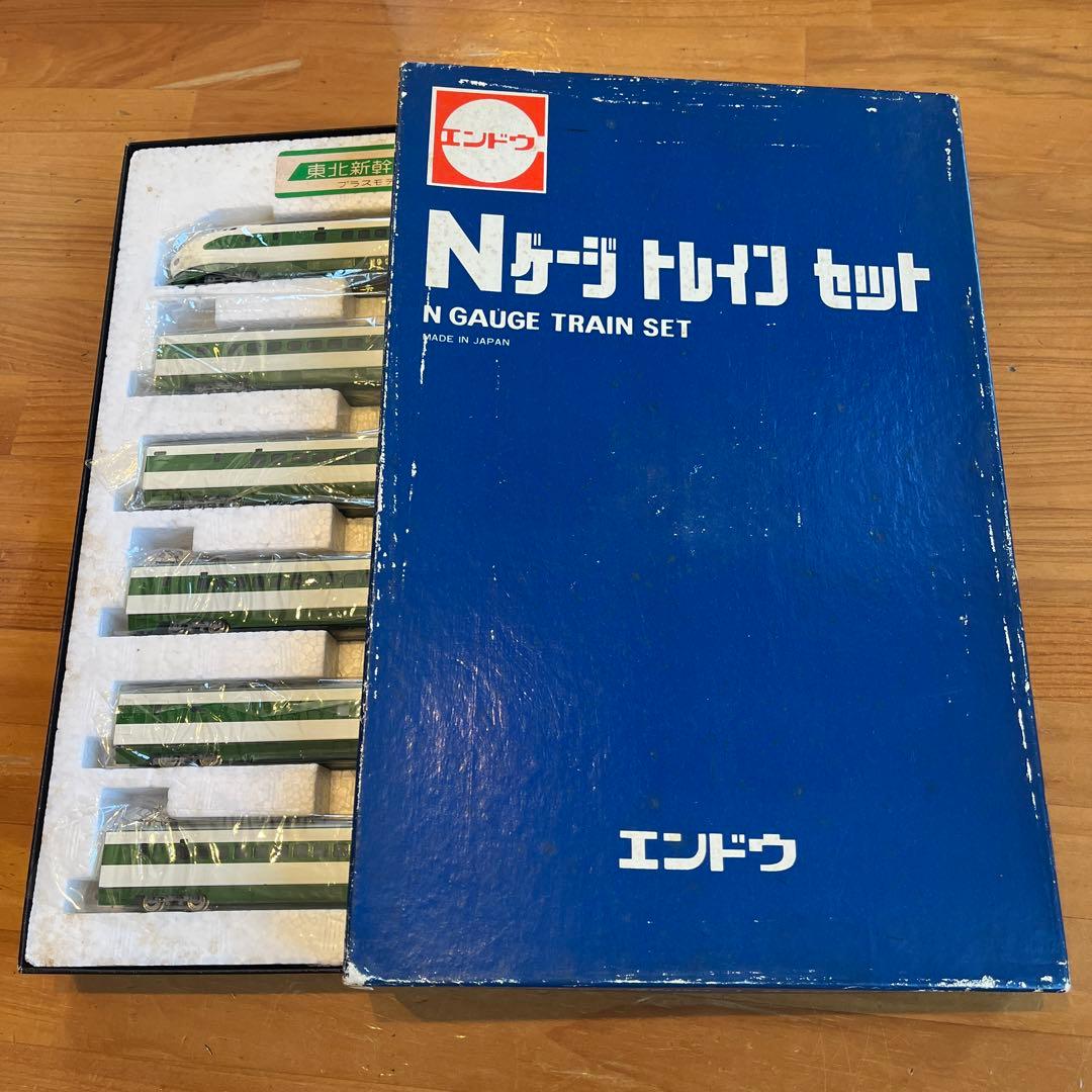 ハ*ミ様 エンドウ 東北新幹線200系 Nゲージ 6両セット - メルカリ