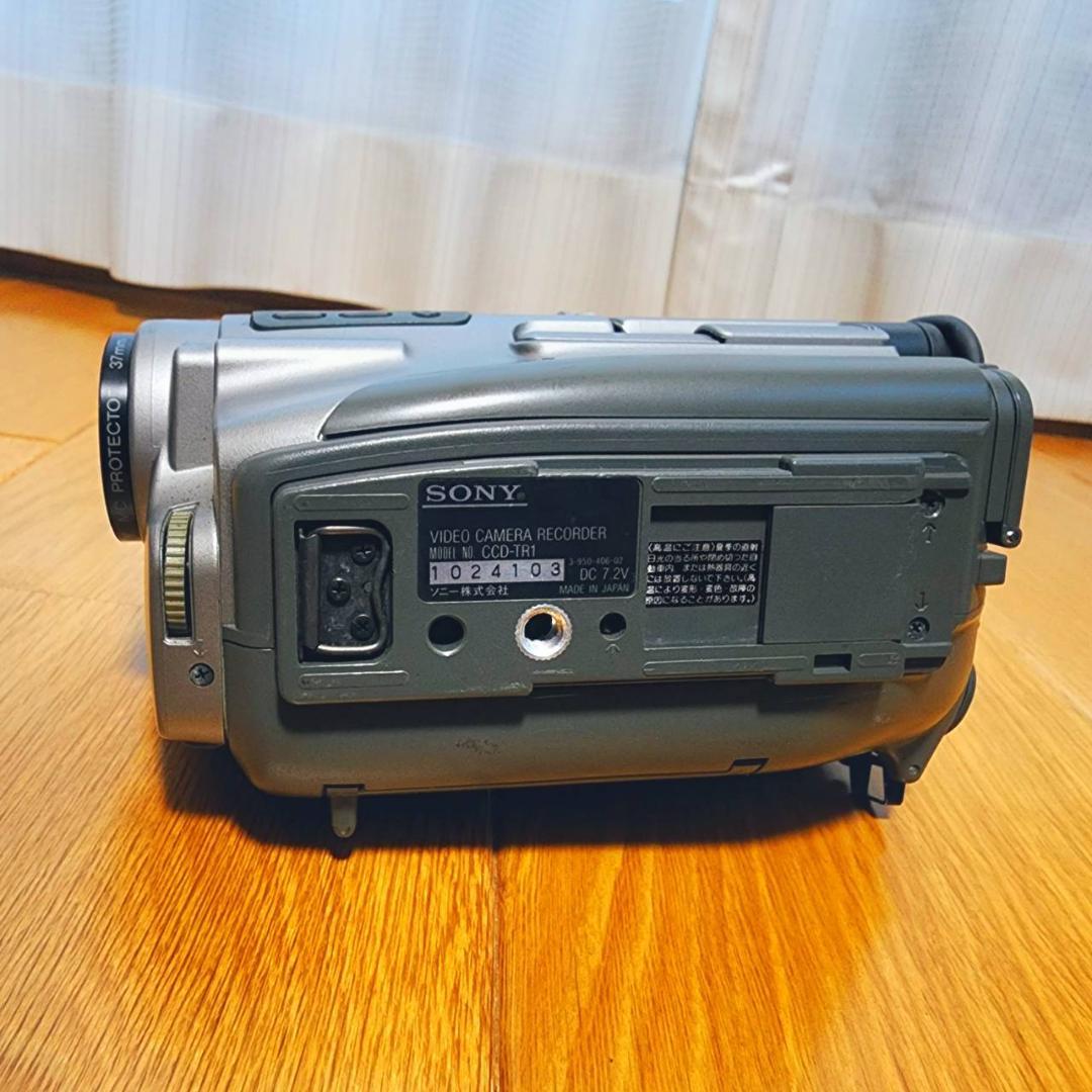 【動作確認済】SONY Hi8 高画質 ビデオカメラ CCD-TR1 セット