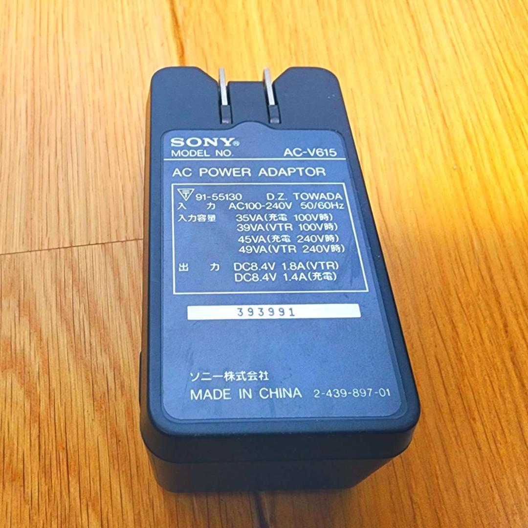 【動作確認済】SONY Hi8 高画質 ビデオカメラ CCD-TR1 セット