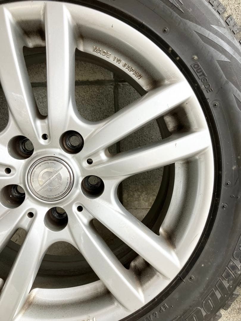 送料無料Team Sparco スパルコ 4本 スタッドレス 225/55/16