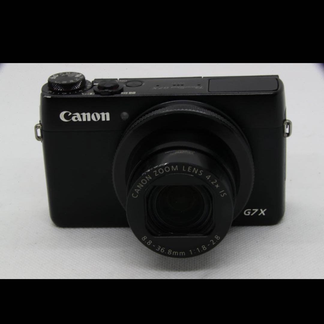 【美品】Canon G7 X コンパクトデジタルカメラ バッテリー充電器付属