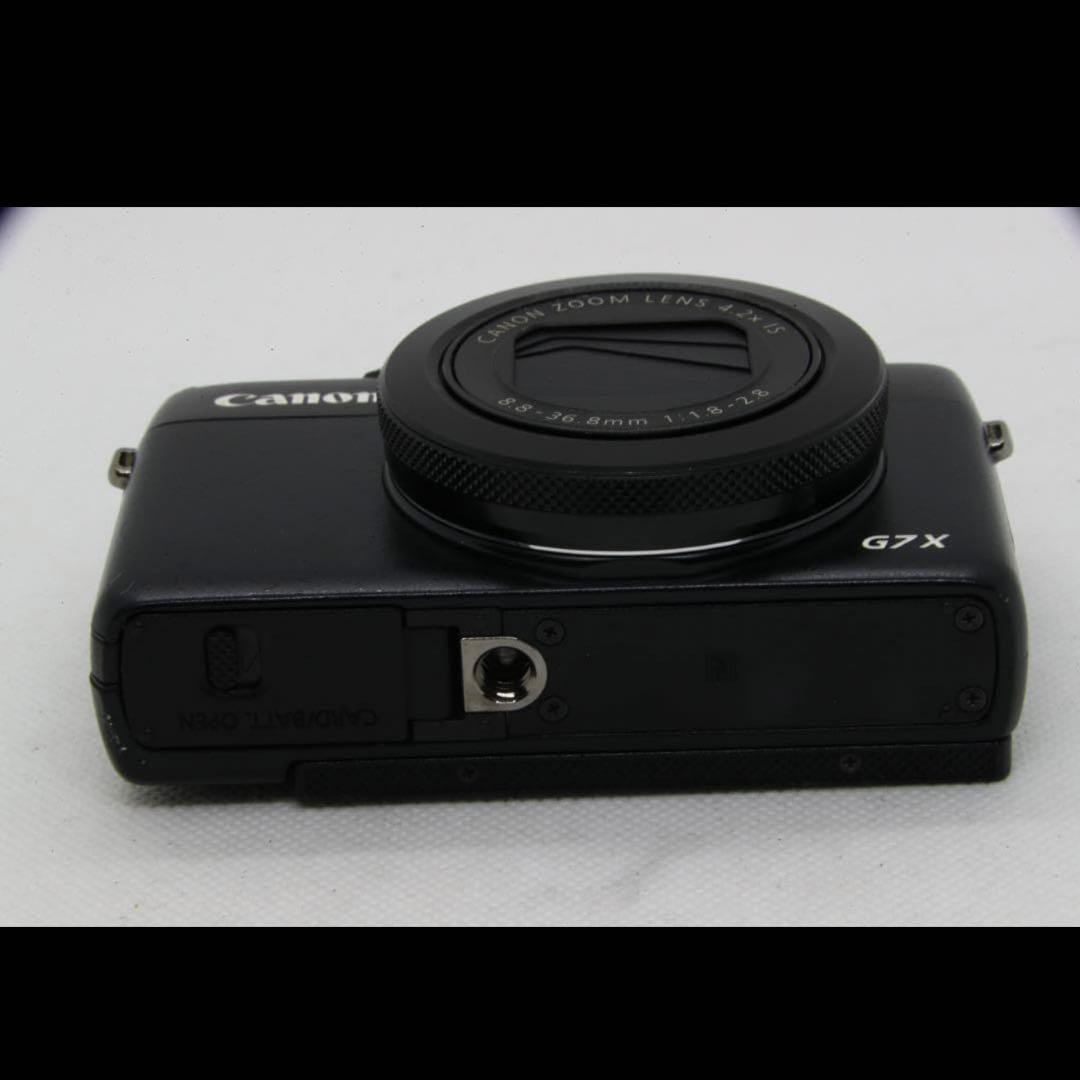 【美品】Canon G7 X コンパクトデジタルカメラ バッテリー充電器付属