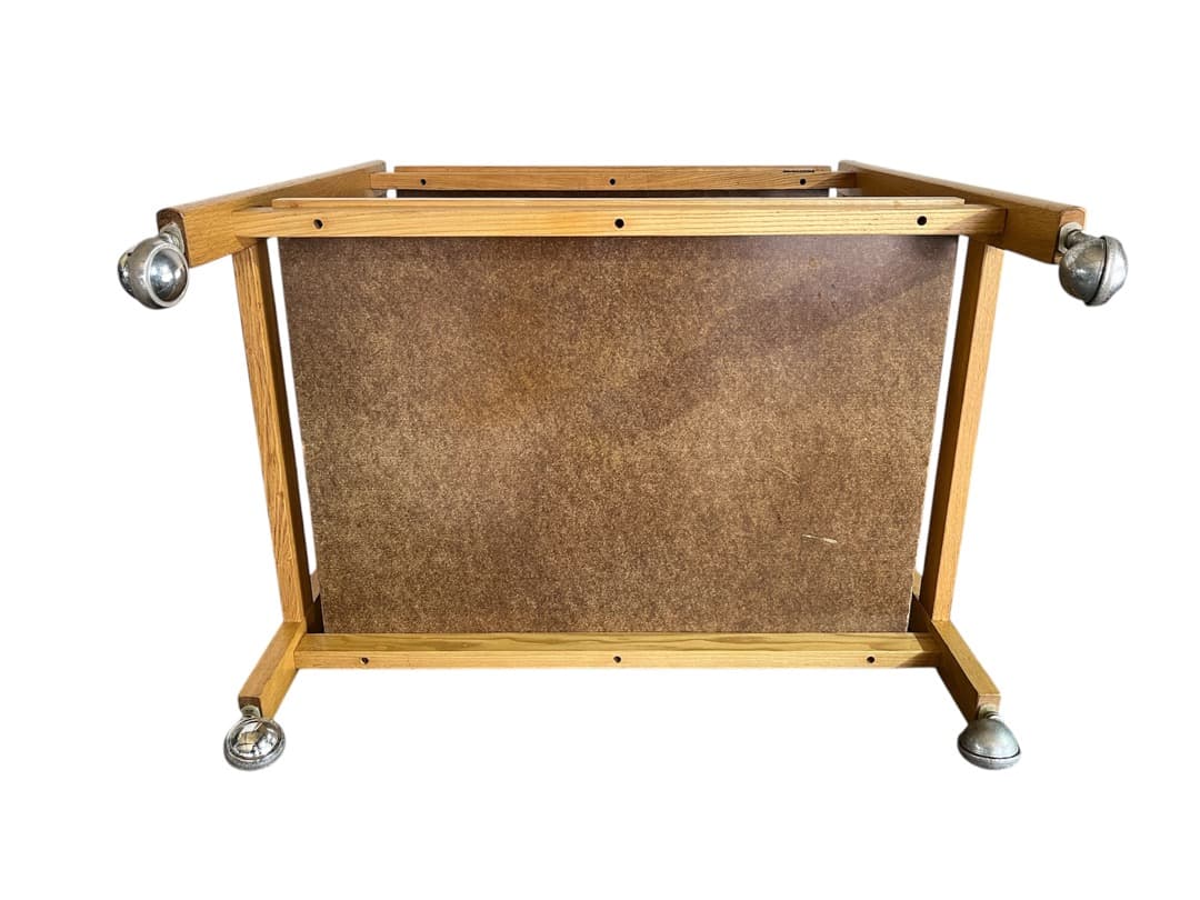 浜本工芸　ワゴン　サイドテーブル　ヴィンテージトロリー　昭和レトロ