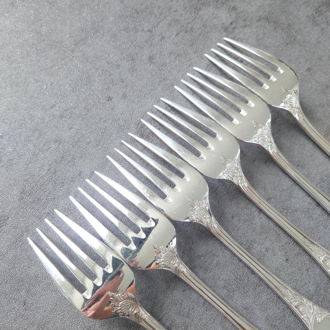 美品 希少 クリストフル マルリー サラダフォーク 6点 - メルカリ