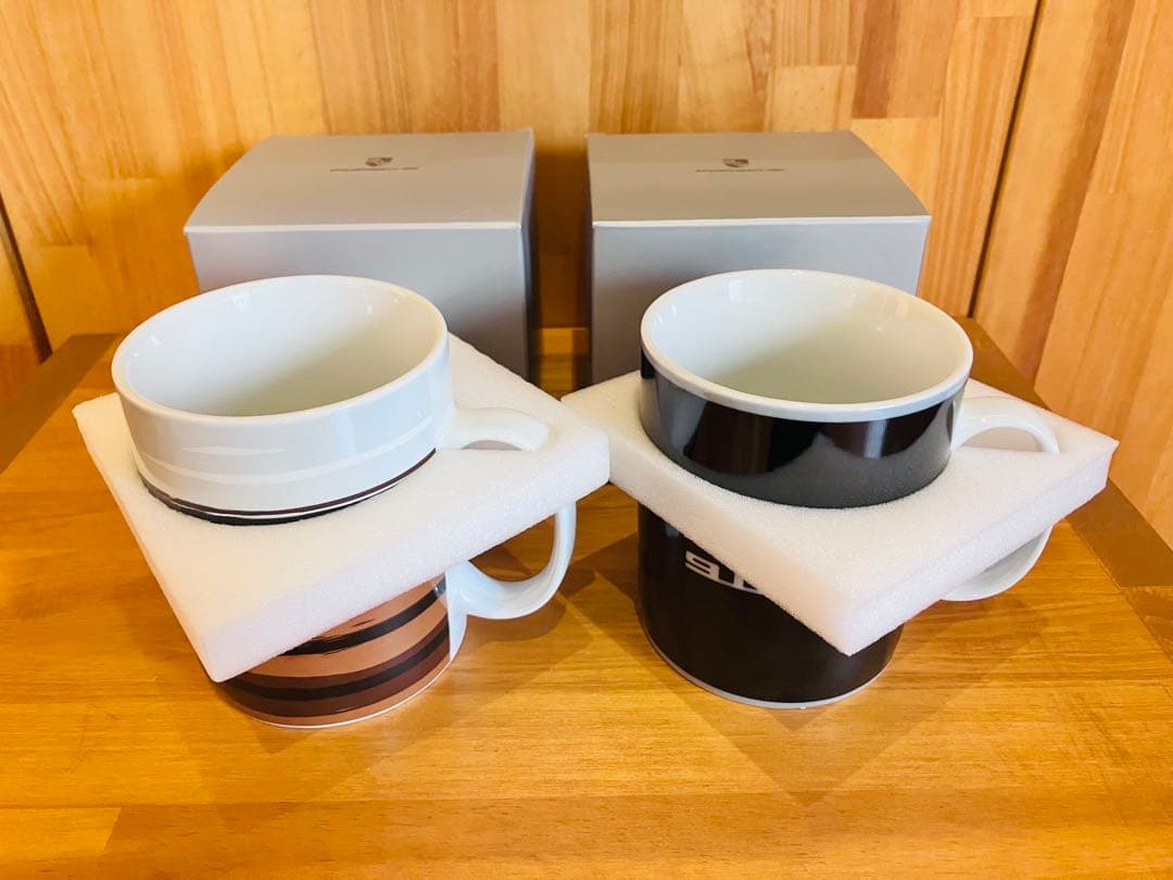 【2個】ポルシェ マグカップ PORSCHE 911 50周年／turbo