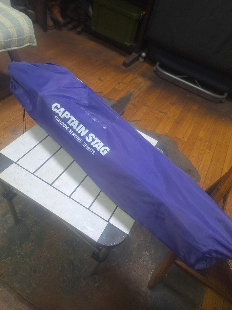 新品　KEUMER ワンタッチテント＆キャプテンスタッグ ローチェア パープル