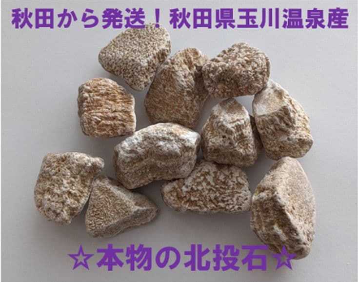 ★秋田発『北投石』１０００グラム 100%本物!秋田玉川温泉産✨年末年始セール✨