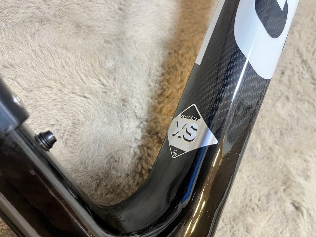 最終値下げ　GIANT TCR カーボンロードバイクフレーム　リムブレーキ