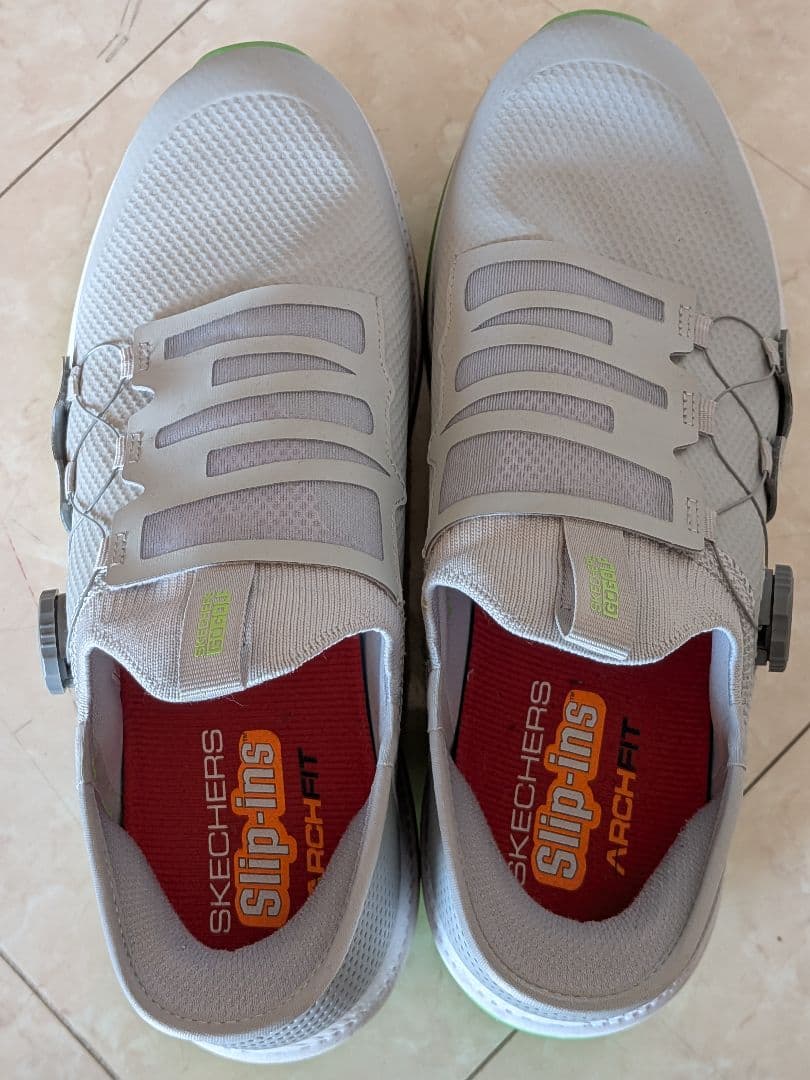 ☆美品☆SKECHERS スリップインズ メンズゴルフシューズ