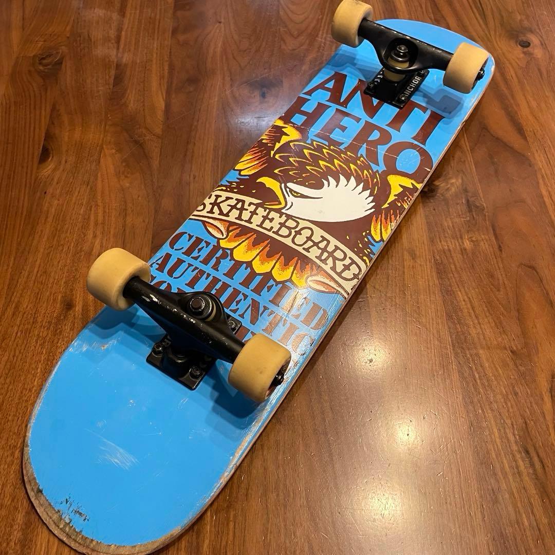 スケートボード　コンプリート　スピットファイア　スケボー　アンチヒーロー　7.5