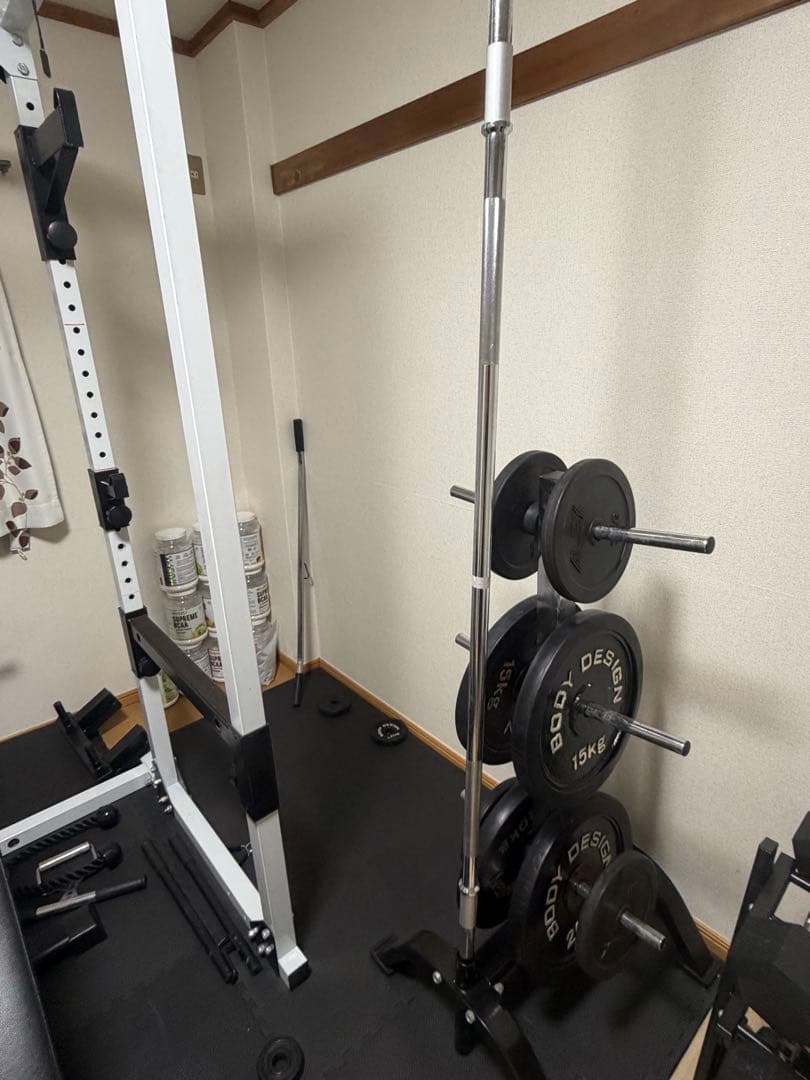 パワーラック　ホームジム　トレーニングセット　ダイエット　ベンチプレス