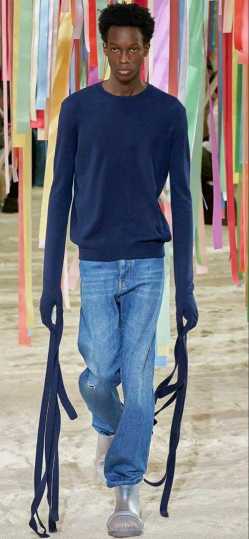 LOEWE ラバーブーツ　クリア　41