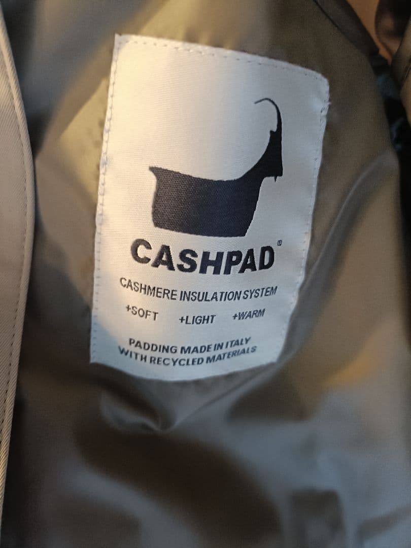 SHIPS CASH PAD ステンカラーコート
