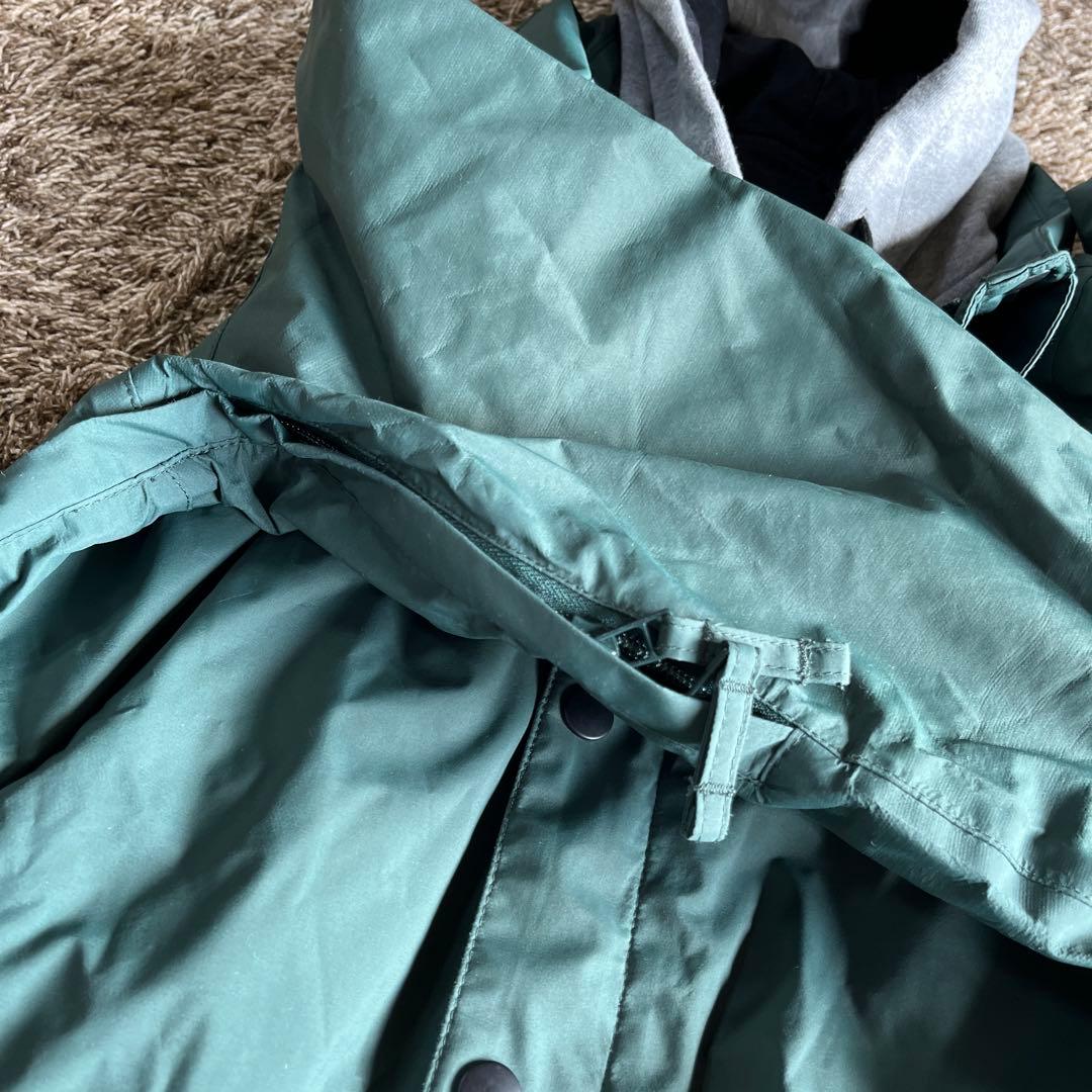 スノボウェア スキーウェア HARDWEAR グリーンジャケット フード付き