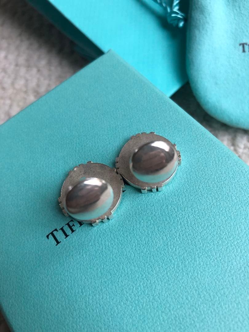 正規品 TIFFANY ティファニー アトラス シルバー　カフスリンク
