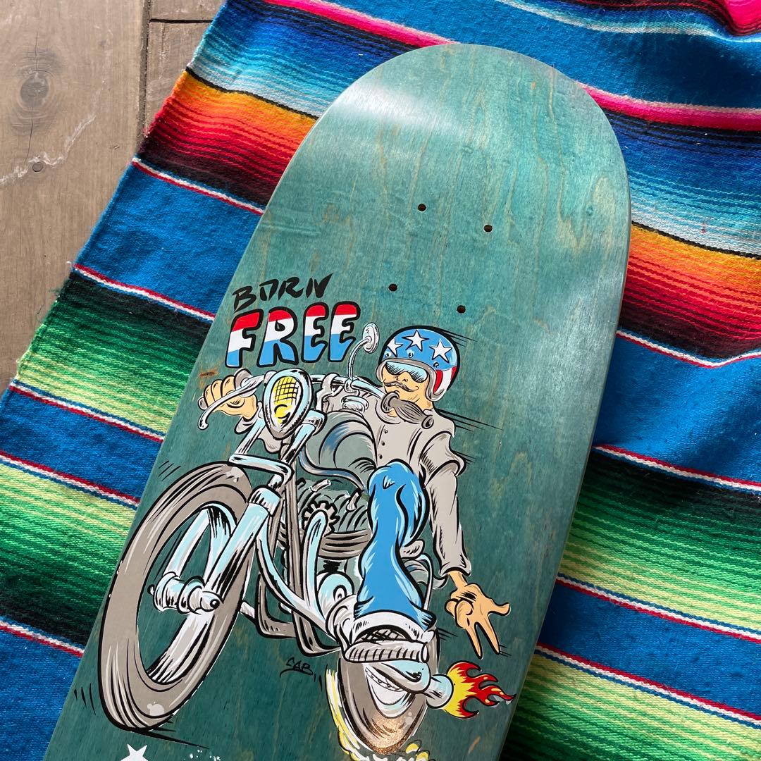 H-street skatedeckBORN FREE スケートボードデッキ