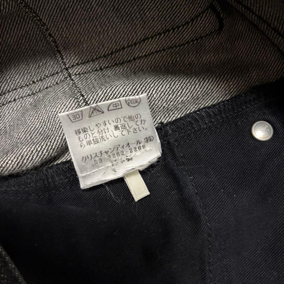 07AW Dior homme Black Denim Pants エディ期