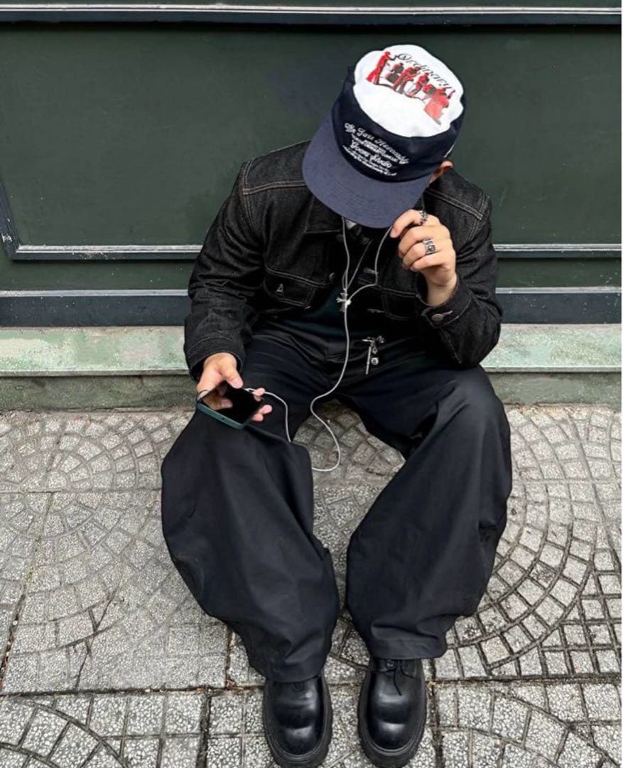 pillboxキャップ Goers Studio(ネイビー)