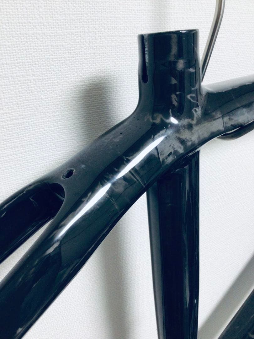 TNi フルカーボン ロードバイクフレームセット S43 光沢無地 未使用品