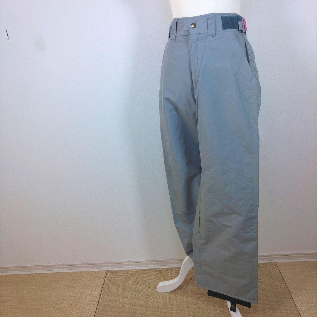 レディース　M　スキー　スノーボードウェア　上下セット　パープル　　紫　グレー